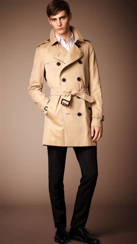 trench coat homme burberry|Burberry trench coat men price.